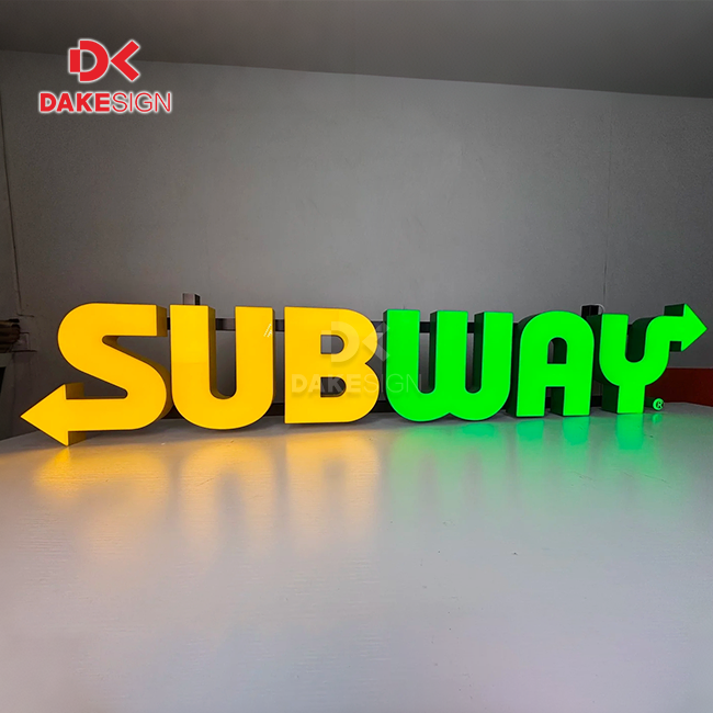 Custom Led Acrylic Sign